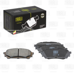 Колодки тормозные дисковые задние для автомобилей Subaru Impreza (GD/GG) (00-) (PF 4097)