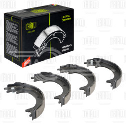 Колодки тормозные для автомобилей Mitsubishi Pajero III (00-) / Pajero IV (06-) барабанные стояночного тормоза 210x40