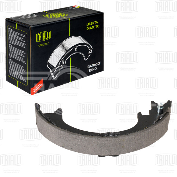 Колодки тормозные для автомобилей Mitsubishi Pajero III (00-) / Pajero IV (06-) барабанные стояночного тормоза 210x40