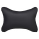 Подушка-косточка на подгол.&quot;ЭКО&quot;, искусств.кожа/полиэстер, 1 шт., черная