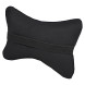 Подушка-косточка на подгол.&quot;ЭКО&quot;, искусств.кожа/полиэстер, 1 шт., черная
