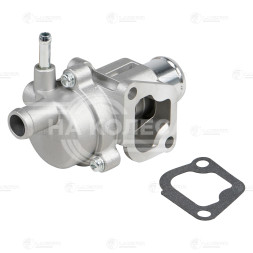 Термостат для автомобилей Лада X-Ray (15-)/Vesta (15-)/Гранта (14-) (алюминиевый корпус; дополнительный штуцер; обрезиненный клапан) (85°С)