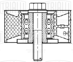 Ролик приводного ремня для автомобилей BMW 5 E60 (03-) 2.5i/3.0i [N52; 53] Adapt.Drive (опорный)