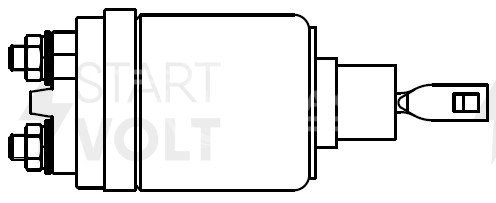 Реле втягивающее стартера для автомобилей Лада 2108-099 (тип БАТЭ)