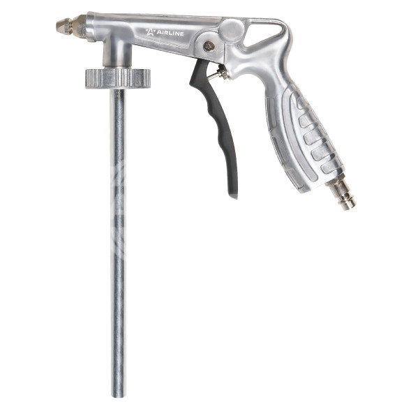 Пистолет для антигравийных и антикоррозийных составов PRO с гибким и прямым соплами