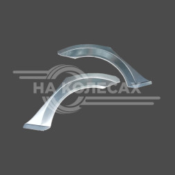 Ремонтные задние арки Opel Meriva A
