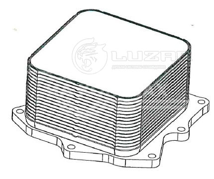 Радиатор масляный для автомобилей ГАЗель-Бизнес/ГАЗель Next с дв. Cummins ISF2.8