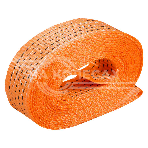 Трос VIP буксировочный лента 7 т, 5 м, без крюков, сумка