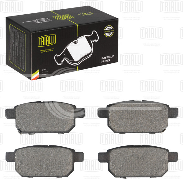 Колодки тормозные для автомобилей Suzuki Swift (11-) дисковые задние