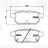 Колодки тормозные для автомобилей Suzuki Swift (11-) дисковые задние