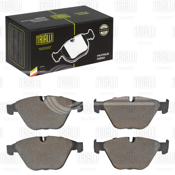 Колодки тормозные дисковые передние для автомобилей BMW 3 (E90/91/92/93) (05-) / X1 (E84) (09-) (PF 4183)