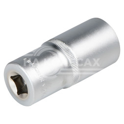 Головка торцевая 1/2" DR шестигранная 27мм глубокая