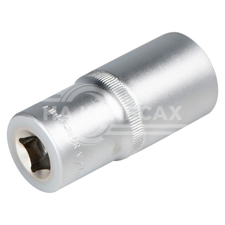 Головка торцевая 1/2&quot; DR шестигранная 27мм глубокая