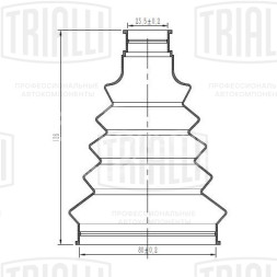 Пыльник ШРУСа наружного для автомобилей Opel Astra J (10-)