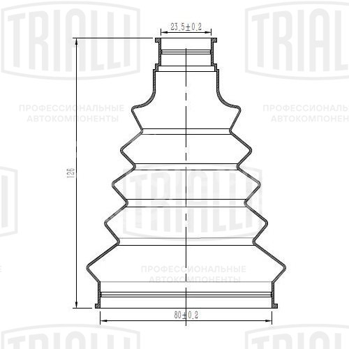 Пыльник ШРУСа наружного для автомобилей Opel Astra J (10-)