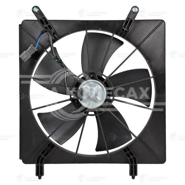 Электровентилятор охлаждения для автомобилей Honda CR-V II (02-) 2.0i/2.4i (с кожухом)