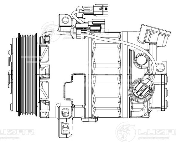 Компрессор кондиционера для автомобилей X-Trail T31 2.0i