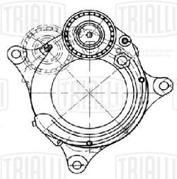 Ролик приводного ремня для автомобилей BMW X5 G05 (18-) 2.0i/3.0i [B48; 58] (с натяжным механизмом)