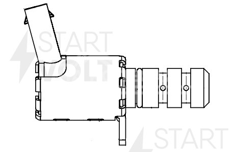 Клапан электромагнитный регулировки фаз ГРМ для автомобилей VAG Touareg (02-)/Q7 (05-) 3.0TDi