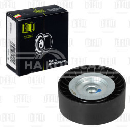 Ролик привод. ремня для автомобилей Ford Transit (00-)/Transit (06-)/Transit (13-)/Peugeot Boxer (06-)/Citroen Jumper (06-) 2.0TDCi/2.2TDCi (опорный) гладкий (25x65) (CM 1011)