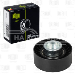 Ролик привод. ремня для автомобилей Ford Transit (00-)/Transit (06-)/Transit (13-)/Peugeot Boxer (06-)/Citroen Jumper (06-) 2.0TDCi/2.2TDCi (опорный) гладкий (25x65) (CM 1011)