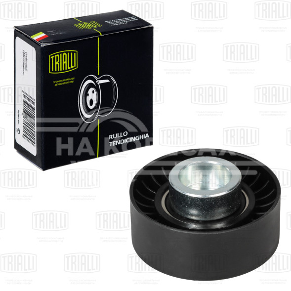 Ролик привод. ремня для автомобилей Ford Transit (00-)/Transit (06-)/Transit (13-)/Peugeot Boxer (06-)/Citroen Jumper (06-) 2.0TDCi/2.2TDCi (опорный) гладкий (25x65) (CM 1011)