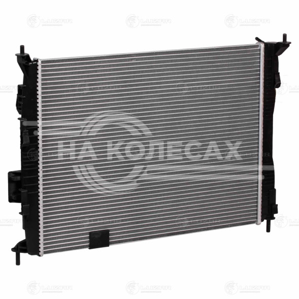 Радиатор охлаждения для автомобилей Qashqai (06-) 1.6i МТ (с пароотвод. штуцером)