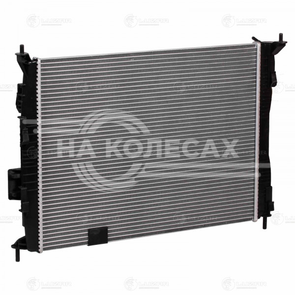 Радиатор охлаждения для автомобилей Qashqai (06-) 1.6i МТ (с пароотвод. штуцером)