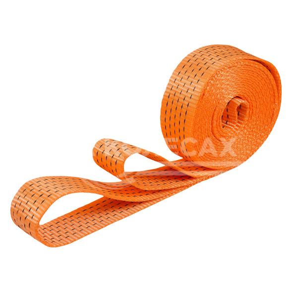 Трос VIP буксировочный лента 10 т, 5 м, без крюков, сумка