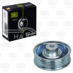 Ролик приводного ремня для автомобилей Toyota Corolla (00-) 1.4i/1.6i/1.8i (опорный) без ГУР (CM 1926)