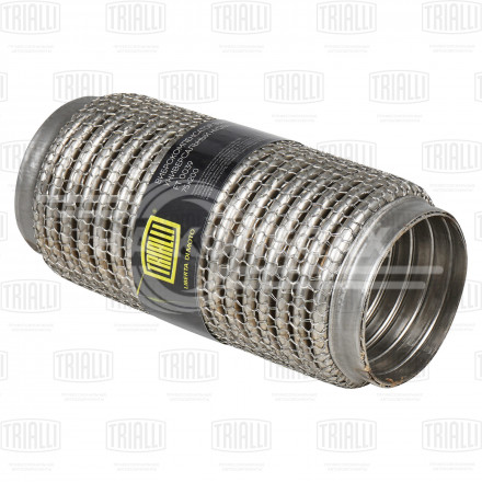 Виброкомпенсатор выхлопной трубы (Гофра) 75x200 Hydra/Wire Mesh (нержавеющая сталь)