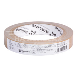 Лента клейкая малярная (скотч) термостойкая 110°C, 19 мм*40 м, коричневая