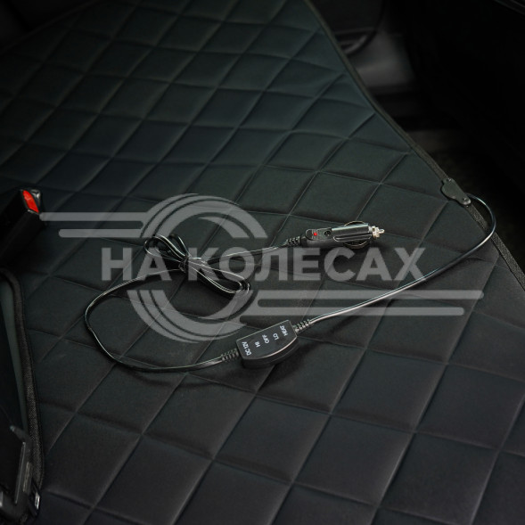 Накидка с подогревом на заднее сиденье 12 В, 35/45 Вт, черная
