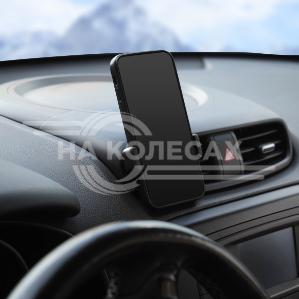 Держатель для телефона автомобильный в дефлектор раздвижной