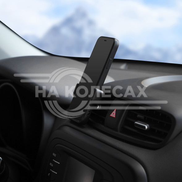 Держатель для телефона автомобильный в дефлектор раздвижной