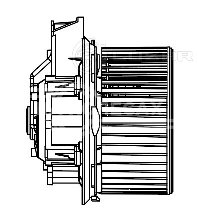 Электровентилятор отопителя для автомобилей Ford Explorer (11-)