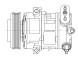 Компрессор кондиционера для автомобилей Corsa D (06-)