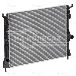 Радиатор охлаждения для автомобилей Largus (12-)/Logan (08-) 1.4i/1.6i MT (паяный)