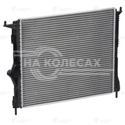Радиатор охлаждения для автомобилей Largus (12-)/Logan (08-) 1.4i/1.6i MT (паяный)