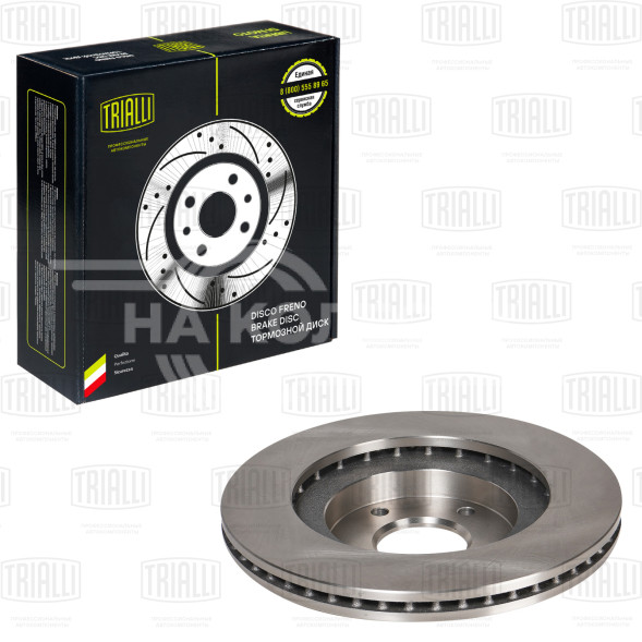 Диск тормозной для автомобилей Nissan Maxima A33 (99-) передний d=296