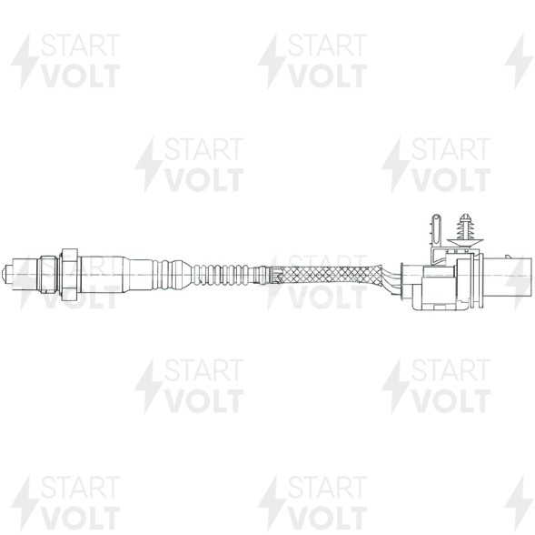 Датчик кислорода для автомобилей BMW 3 E90 (05-)/X1 E84 (09-) 2.0i/1 E87 (04-) 1.6i до катализатора