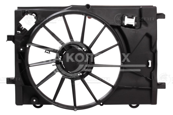 Кожух электровентилятора охлаждения для автомобилей Chevrolet Aveo T300 (11-)/Opel Mokka (13-)