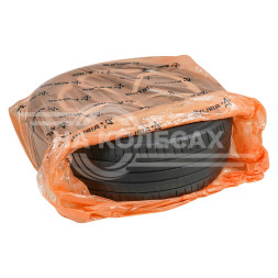 Пакеты для колес R12-19, 100 шт в коробке, 105x105 см, 15 мкм, оранж.