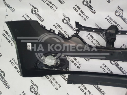 Бампер передний TOYOTA COROLLA 06-10 под омыватели 1