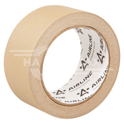 Лента клейкая малярная (скотч) термостойкая 110°C, 48 мм*40 м, коричневая