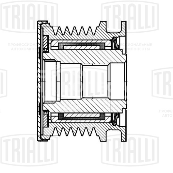 Ролик генератора (обгонная муфта) для автомобиля MB Sprinter (00-) 2.1d/2.7d