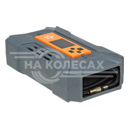 Компрессор MASTER LE эл.манометр+пласт.корпус + фонарь, в сумке (22 л/мин.,7 АТМ)