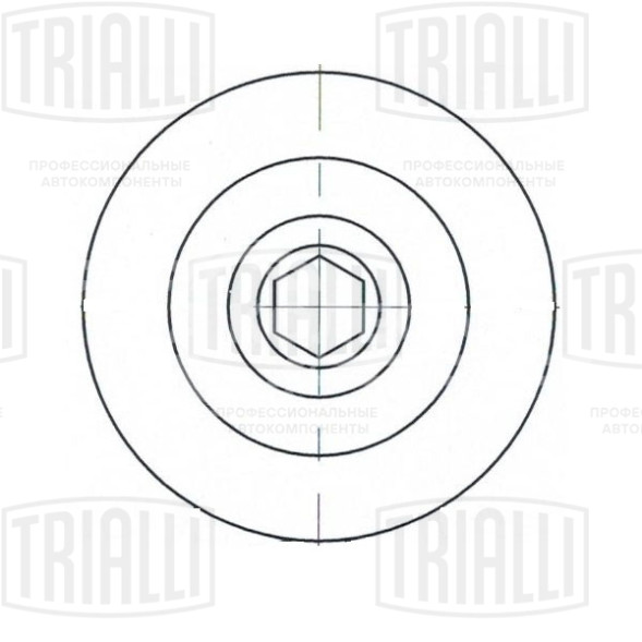 Ролик приводного ремня для автомобилей Hyundai Santa Fe (06-) 2.7i (только ролик натяжителя)