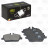 Колодки тормозные для автомобилей BMW 1 (E81/87) (04-) / Mini Cooper (06-) дисковые передние