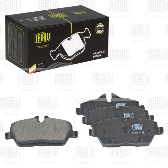 Колодки тормозные для автомобилей BMW 1 (E81/87) (04-) / Mini Cooper (06-) дисковые передние
